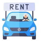 Mr. Singh Car Rental Logo